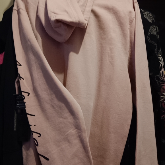 ED Hardy NWT Death Before Dishonor. Super cute pink hoodie. M but fit XL/L - Picture 3 of 7